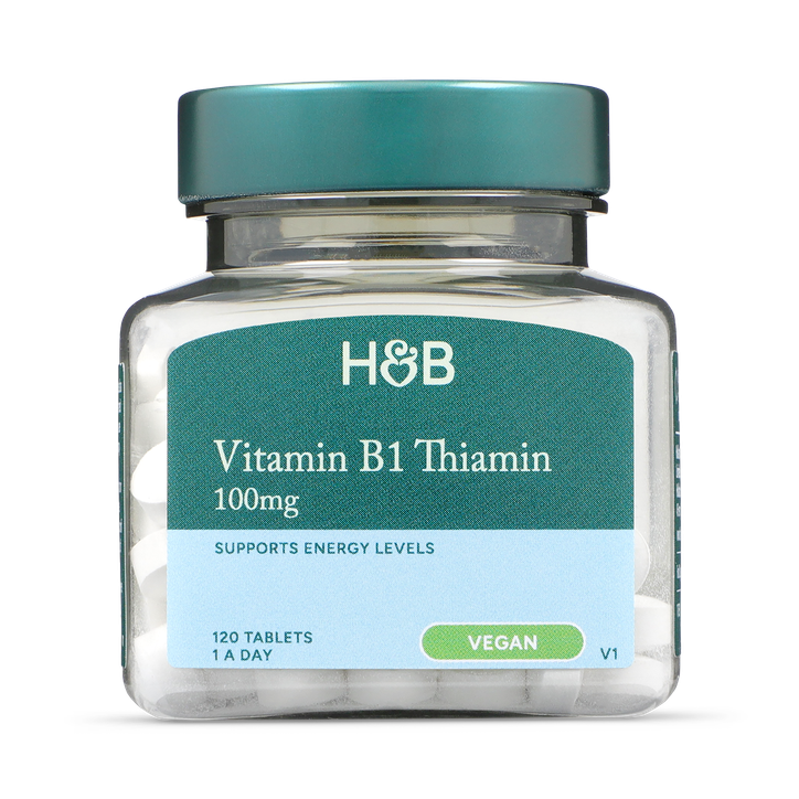 Holland & Barrett Vitamin B1 + Thiamine 100mg 120 Tablets